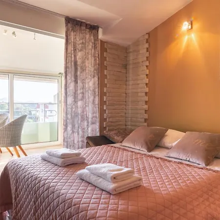 公寓 Deluxe Bambi With Panoramic View 扎达尔